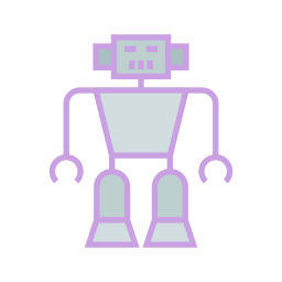 robot moderno icona