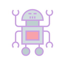 Современный робот иконка