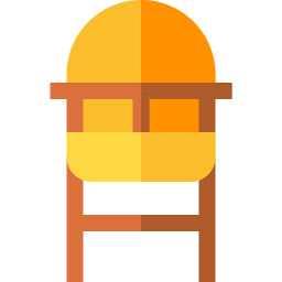 voedende stoel icoon