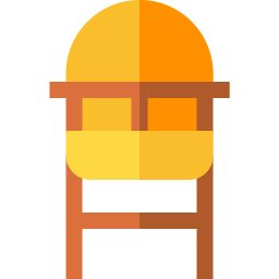 Feeding chair icon