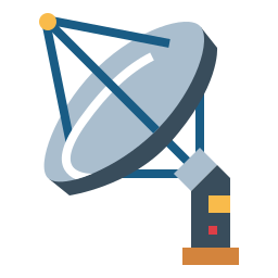 antenne satellite Icône