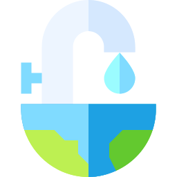 Économiser l'eau Icône