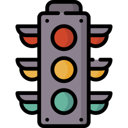 Traffic light icon