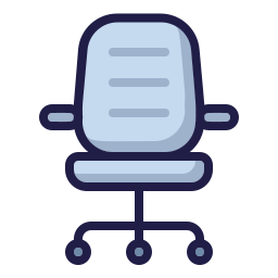 Office chair icon