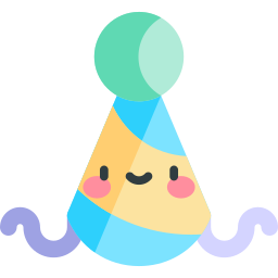 Fun hat icon