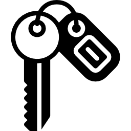 klucz do pokoju ikona