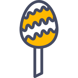 huevo de pascua icono