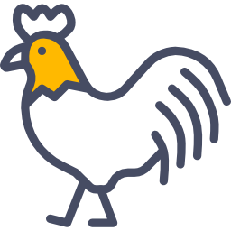 gallo icono