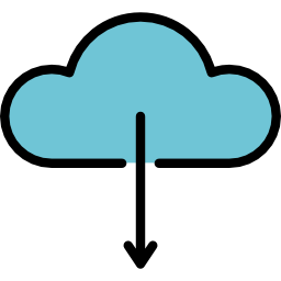 cloud computing Icône