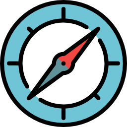 Cardinal points icon