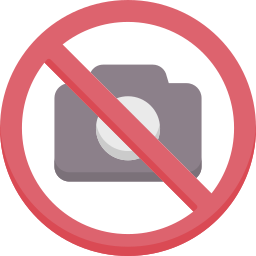 No camera icon