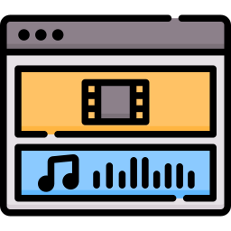 Video edition icon