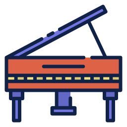 Grand piano icon