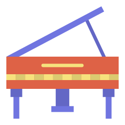 piano de cauda Ícone