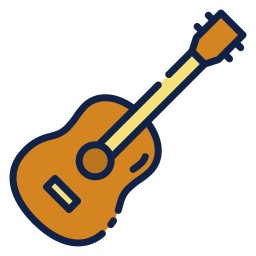 guitarra icono