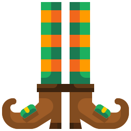 Leprechaun shoe icon