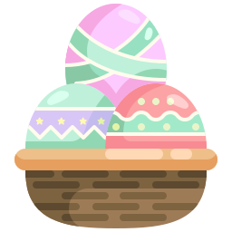 huevos de pascua icono