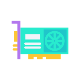 Graphic card icon