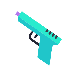 pistolet Icône