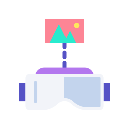 vr 안경 icon