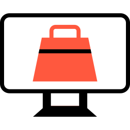 Online shop icon