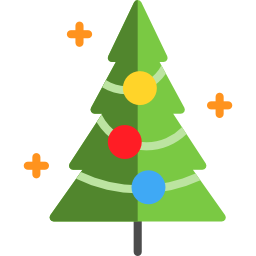 árbol de navidad icono