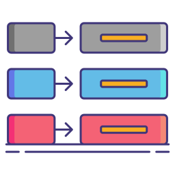sleutelwaarde-database icoon