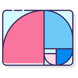 Golden ratio icon