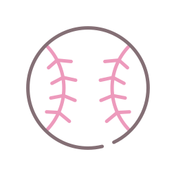 pelota de beisbol icono