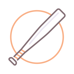 Baseball bat icon