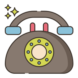 Old phone icon