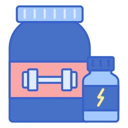 Protein supplement icon