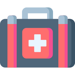 First aid kit icon