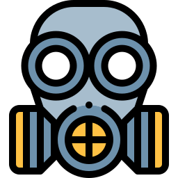 Gas mask icon