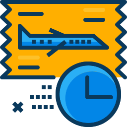 Flight time icon