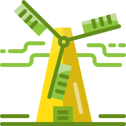 Wind mill icon