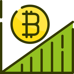 gráfico de crecimiento icono