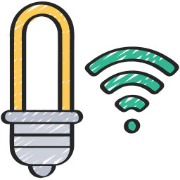 luz inteligente Ícone