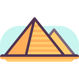 pirámides icono