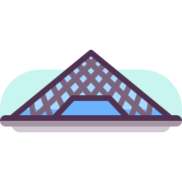 louvre-pyramide icon