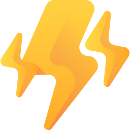 Lightning bolt icon