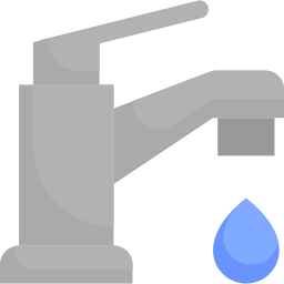 Kitchen faucet icon