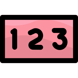 Числа иконка