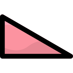 triangolo icona