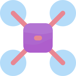 drone de cámara icono