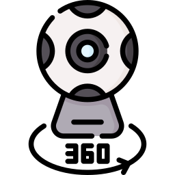fotocamera 360 icona
