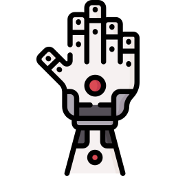 bioniczne ramię ikona