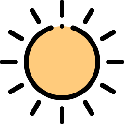 soleil Icône