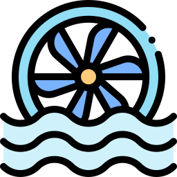 Hydro power icon