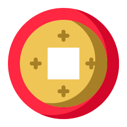Chinese coin icon